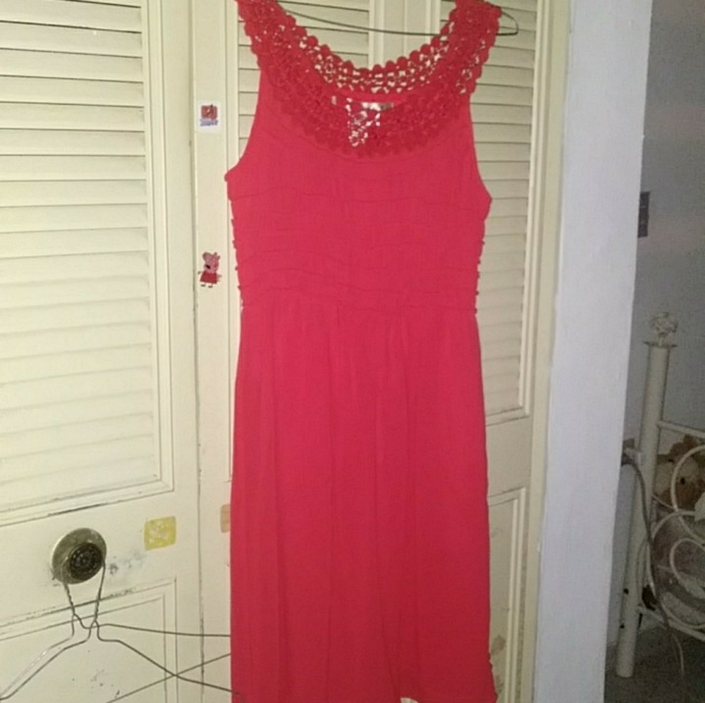 Cute red dress